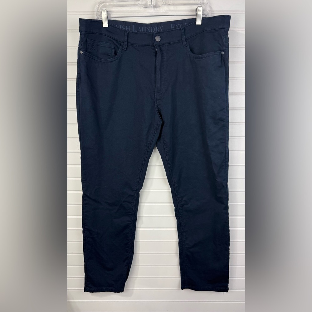 English Laundry men’s Dark Blue stretch Chinos casual pants. Size 38x29